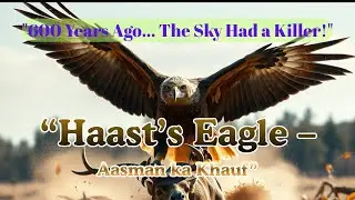 haast&rsquo;s eagle &ndash; aasman ka khauf | #extinctanimals #naturemystery