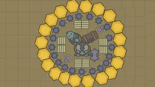 Moomoo io - Turning Boss Arena into a base
