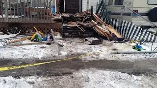 Raw video of crime scene
