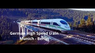 I tried Germany Super high speed train DB ICE