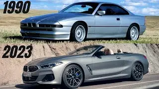 1990 - 2023  Bmw 8 Series - 3 Minutes of Auto History | Ep1