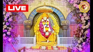 🔴LIVE Shirdi Sai Baba Temple Darshan 03  January 2026