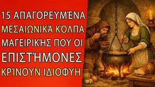 15 Απαγορευμένα Μεσαιωνικά Κόλπα Μαγειρικής που οι Επιστήμονες κρίνουν ΙΔΙΟΦΥΗ