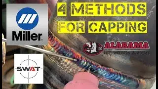 4 Methods of TIG freehand Capping