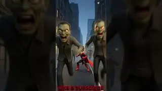 Zombies vs Superboy | End Tak Dekhoge To Hairan Reh Jaoge 😨  #zombies #shorts #mhacommunity #mhaedit