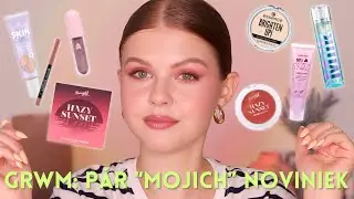 GRWM: SKÚŠAM (PRE MŇA) NOVÉ PRODUKTY ✨🤍 Essence, Barry M, Milk Makeup ✨
