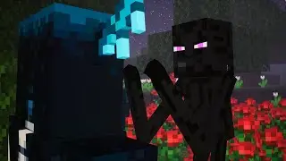 Warden vs Enderman (normal) - Minecraft Animation