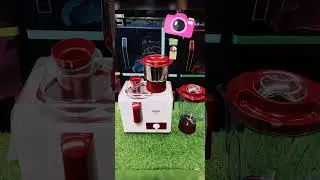 Maharaja Whiteline 450W Mark 1 Juicer Mixer Grinder (White and Red) ! #shorts #trending