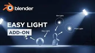 Easy Light Addon Blender ENG