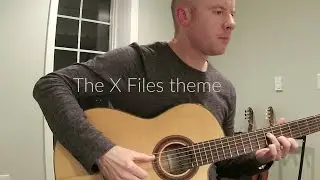 The X-Files theme for classical guitar + TAB