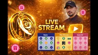 EFOOTBALL AO VIVO! 🔥ELOS DO TESOURO ESPECIAL ROSA - FULL CONTRATOS  ALEATÓRIOS🔥CO-OP🦾😱
