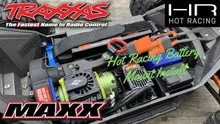 Traxxas Maxx 4s Hot Racing Battery Mount Install