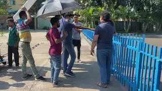 Shooting for the Bengali film 'Before I Die' with Ifte Amed, Affri Selina & Minhaj Kibriyah