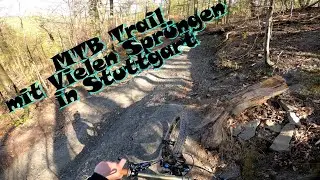 MTB Trail mit vielen Sprüngen | Stuttgart Dischinger Burg Trail | YT Jeffsy | Gopro Hero
