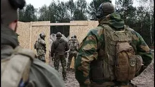 Norweska Armia HRF szkoli ukraińskich żołnierzy w nowej bazie w Polsce (napisy angielskie)
