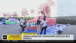 Mobile workshop transforms vehicles into puppets
