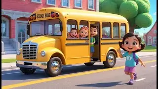 One, Two, Three, Hop on the Bus | Fun Counting and Movement Song Kids | Preschool Adventure Rhyme