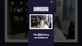 SAP&rsquo;s Onboarding Success Metrics