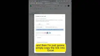 Как подключить данные Google Таблиц к Excel #excel #руководство #анализ данных