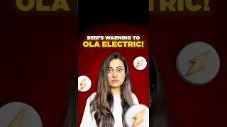 SEBI's warning to Ola Electric! #shorts