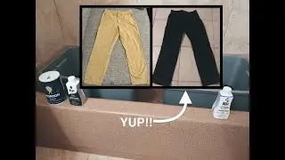 RIT DYE for Black Work Pants | Excellent