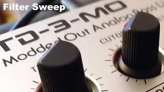 TD 3 MO  filter sweep