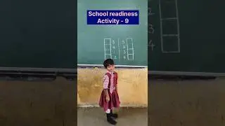 School readiness Activity 9 | Back to school | Teacher Innovation Ideas | Creative teaching | number