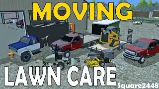 Farming Simulator 17 | Moving To New Lawn Care Shop!