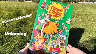 Chupa Chups Advent Calendar Merry Christmas Lollipops, Chewing Gum, Toffee Адвент Календарь Чупа Чуп