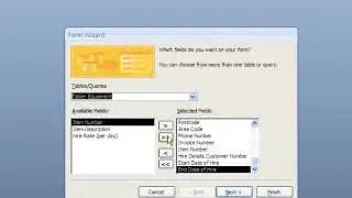 04 Data Forms for Multiple Tables