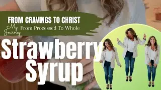 Fresh Strawberry Simple Syrup in Minutes! Ditch Processed Sugar