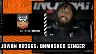 The Unmasked Singer: Cincinnati DL Jowon Briggs | College GameDay