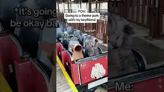 CAT MEMES 🐱Going to a theme park with my boyfriend #catmemes #relatable #relationship