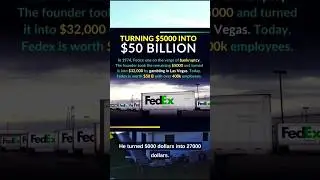 🤯🥶FedEx owner gambled to save his company🥵🤯 #youtubeshorts #shortsfeed #fedexstory #facts