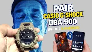 How to Pair Casio G-Shock GBA-900 with iPhone & Android (Bluetooth Setup Guide)