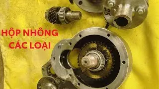 Hộp nhông và phụ tùng làm giàn cầu bơm nước các loại.