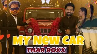 New Car Delivery 😳💥 | Mahindra Thar Roxx ❤️&zwj;🔥