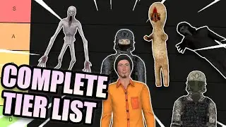 The COMPLETE SCP SL Tier List