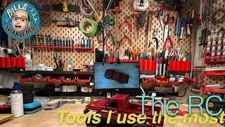 Tools I use to build and repair my RC Cars and Crawlers