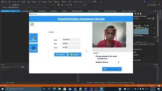 Attendence System Using C#(.NET Framework) with Facial Recognition and SQL DataBase.