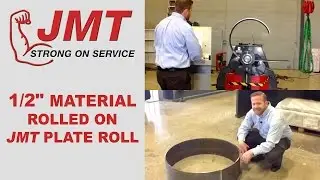 JMT HRB4 1013 Plate Roll Rolling Half Inch Material