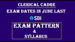 Detailed SBI Clerk Syllabus & Pattern &ndash; Prelims &  Mains  2018