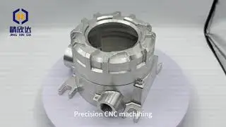 Precision CNC Machined Aluminum Enclosure for Industrial Sensors
