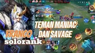 FRANCO SOLO RANK 24 ASSIST TEMAN TUTUP DENGAN SAVAGE BUILD TOP1 GLOBAL