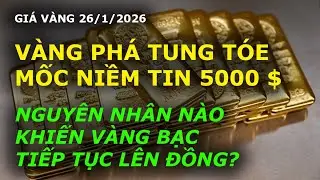 VÀNG BẠC PHÁ VỠ MỐC NIỀM TIN 5000 ĐÔ điều gì xẽ xảy ra tiếp theo?
