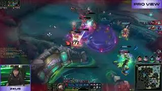 HLE Zeus Vladimir Pro View | HLE vs DNF | 2025 LCK Round 1-2 W7D5