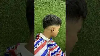 Mid fade haircut #shorts