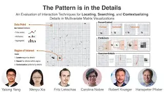 [CHI 2022 Interaction Demo] Interactive Multivariate Matrix Visualizations