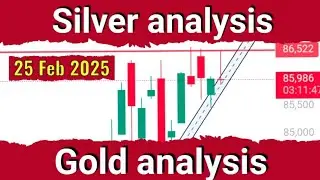 Gold analysis for today 25 Feb 2025 || Silver analysis || Bull vs Bear #goldnews #silver