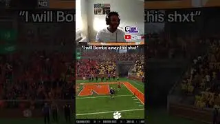 Don&rsquo;t bait me with Clemson bot #izslime #trending #football #viralvideo #clemson #shorts #clips